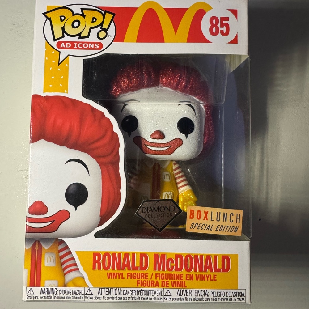 Ronald McDonald Diamond Collection x Box Lunch Special Edition